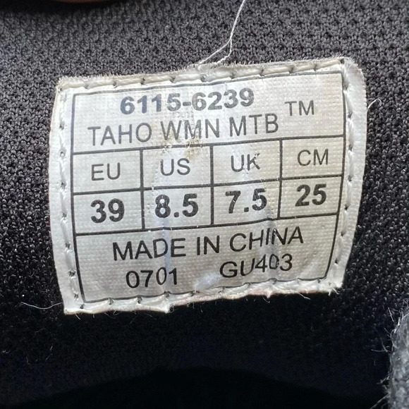 Specialized Taho Women's Cycling Shoe  MTB 6115-6239 Size 8.5 - Picture 5 of 11